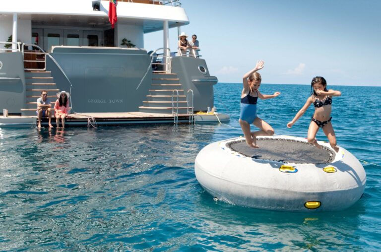 Having Fun With Kids On Yacht Charter