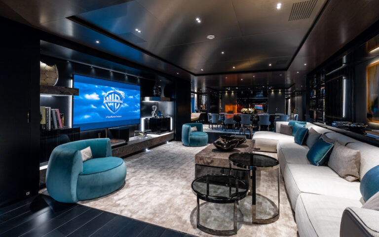 Huge Tv For Onboard Cinema