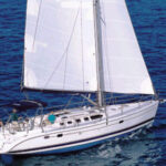 Hunter 466 sailing boat