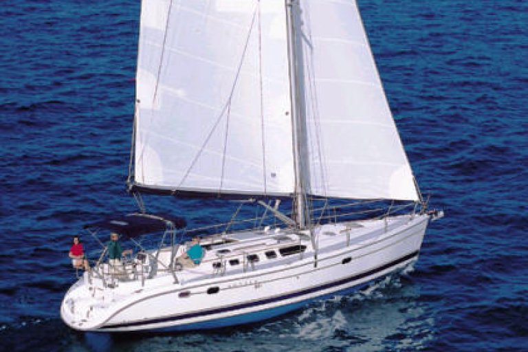 Hunter 466 sailing boat