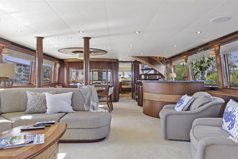 Salon view forward