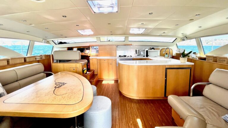Interior - Galley And Seating