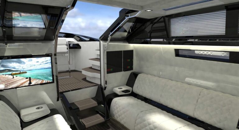 Interiors Of The Limousine Tender
