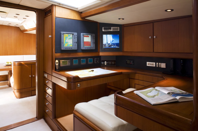 Interiors Of The Yacht
