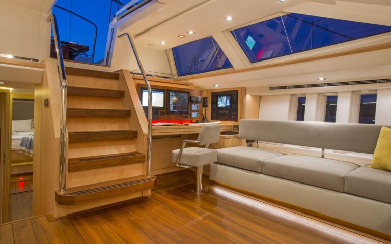 Interiors Saloon And Helm