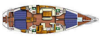 jeanneau 52.2 plan