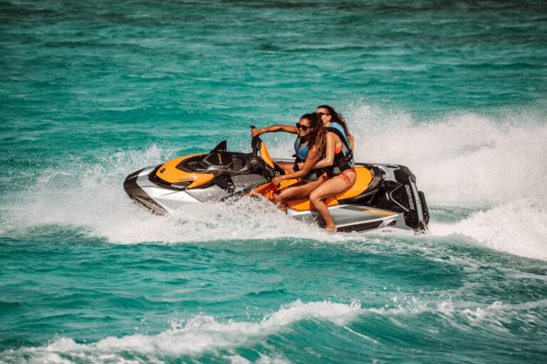 Jetskiing