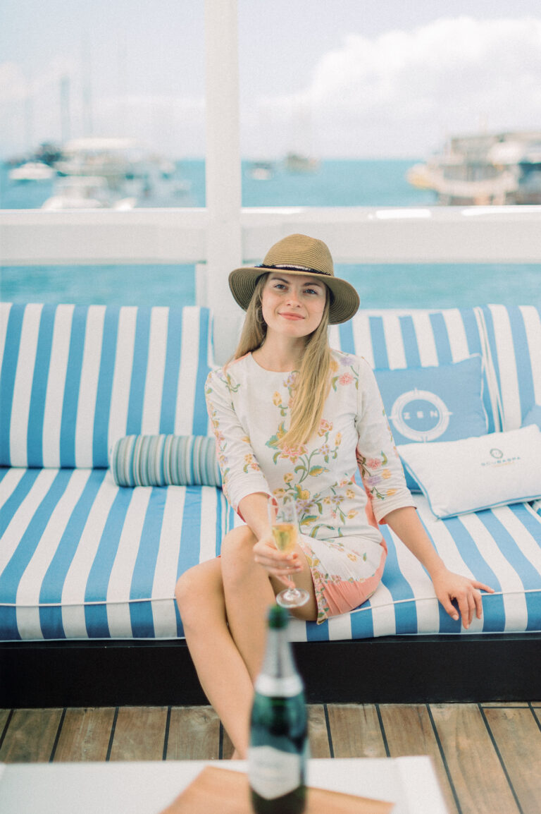 Lady On A Yacht