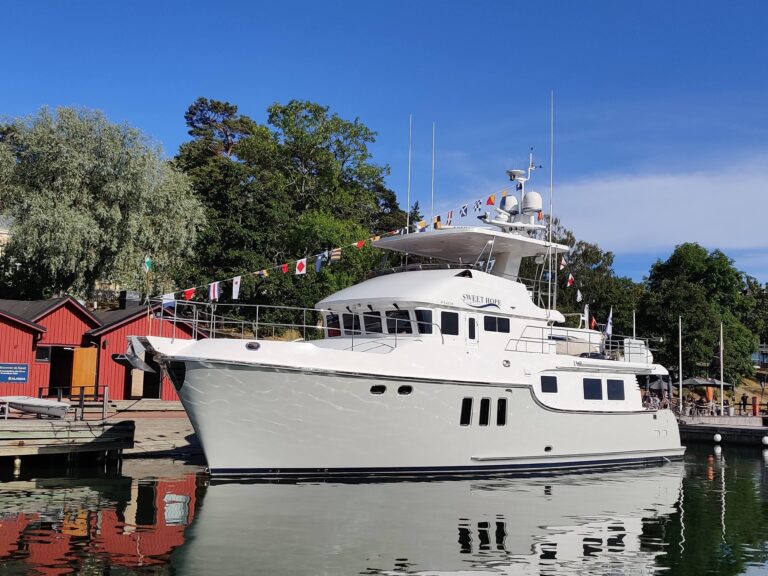 Launch Of The Yacht Sweet Hope