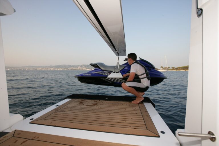 Launching The Jetski