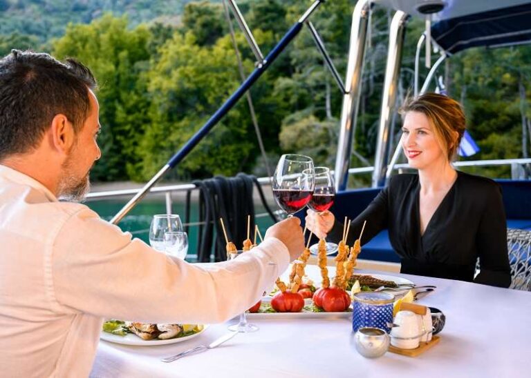 Lifestyle Couple On Yacht