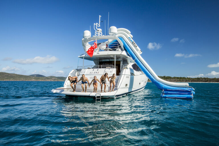 Lifestyle Fun On Yacht