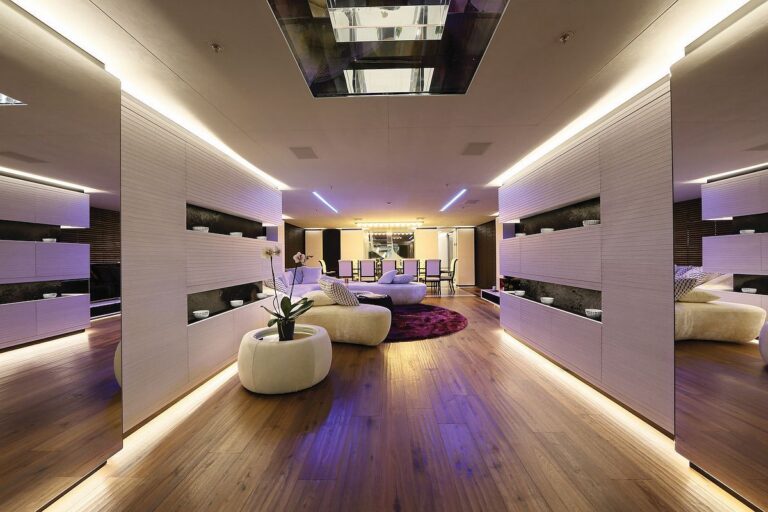 Looking Into The Main Saloon