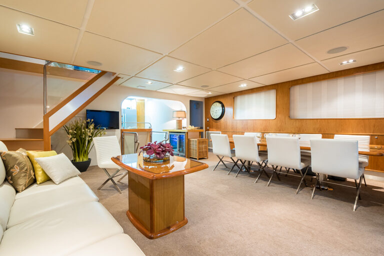 Main salon and dining