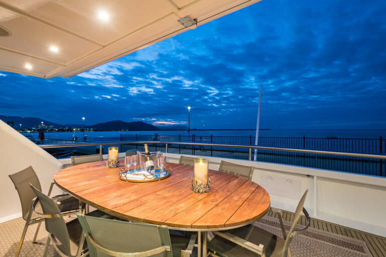 Upper aft deck