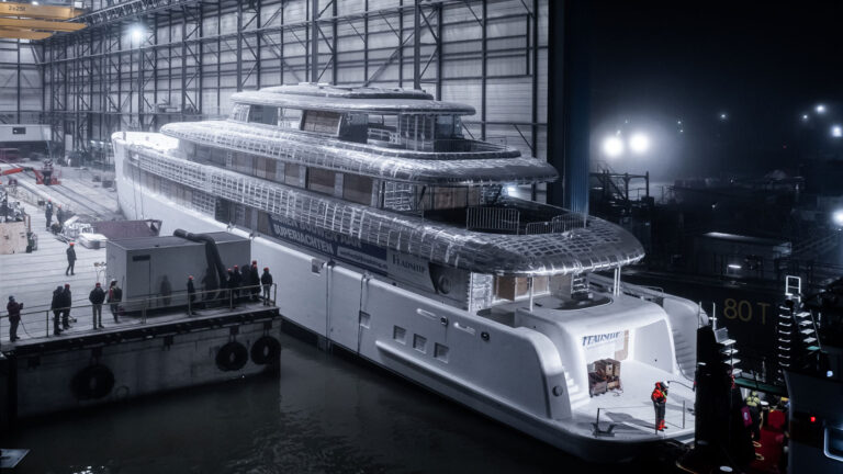 Luxury Superyacht Project 823 By Feadship During Technical Launch