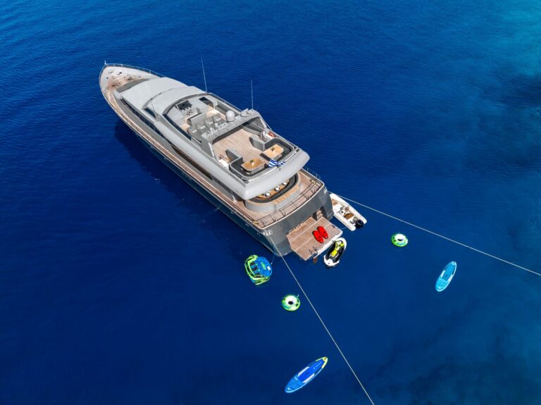 Luxury Yacht With TOYS