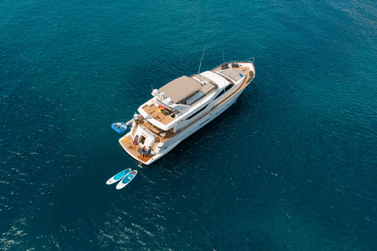 Luxury Yacht With Toys