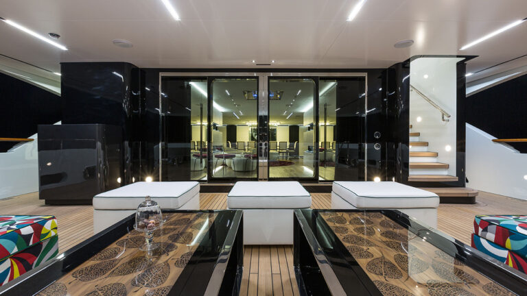 Main Aft Deck Relaxing Area