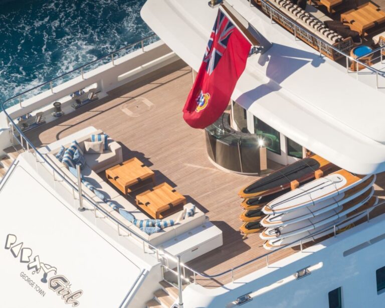 Main Deck Aft Deck Aerial View