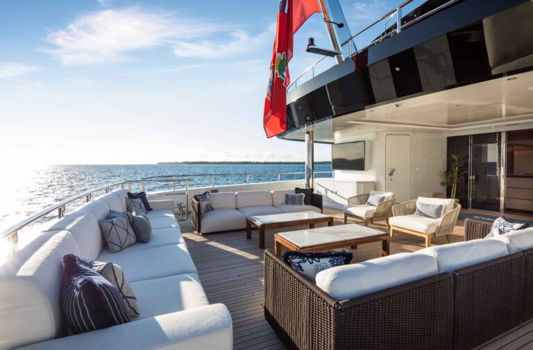 Main Deck Aft Seating And Relaxation Area