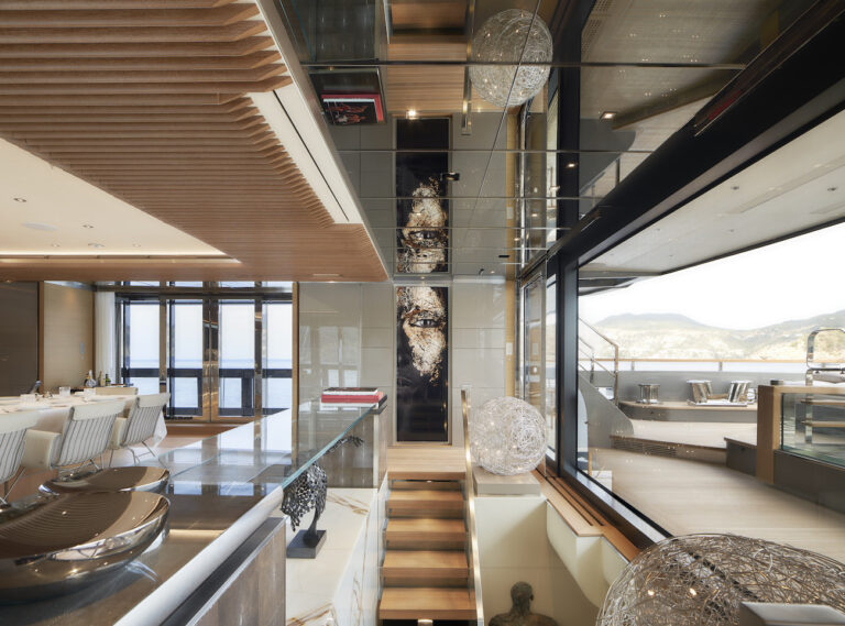 Main Deck Interior Exterior Flow