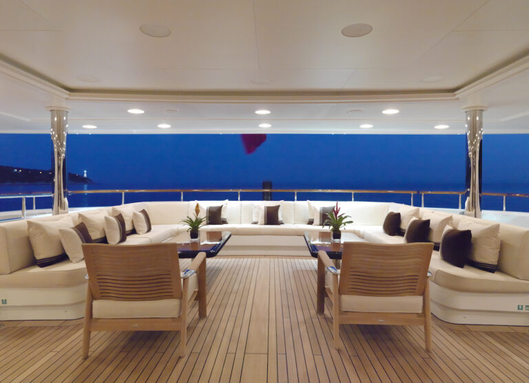 Main Deck Lounging Exterior Area Aft