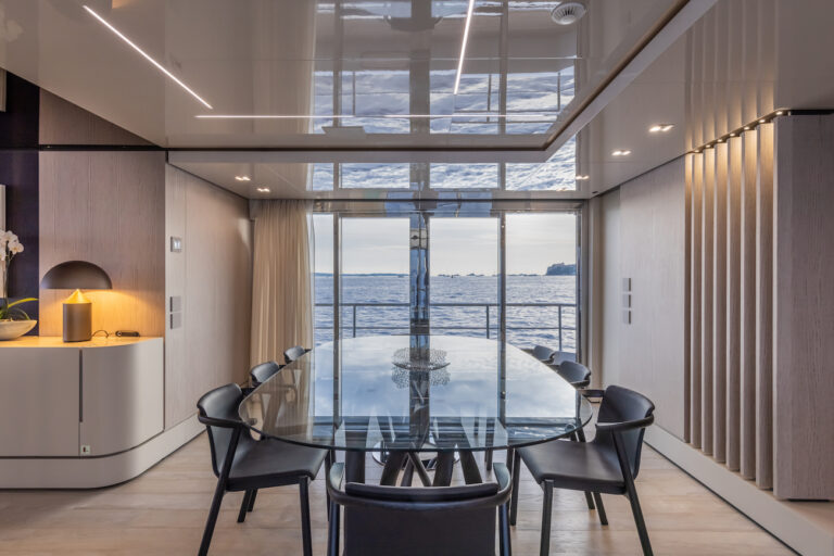 Main Deck Saloon Dining Area