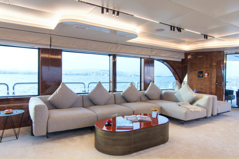 Main Deck Saloon Seating Area