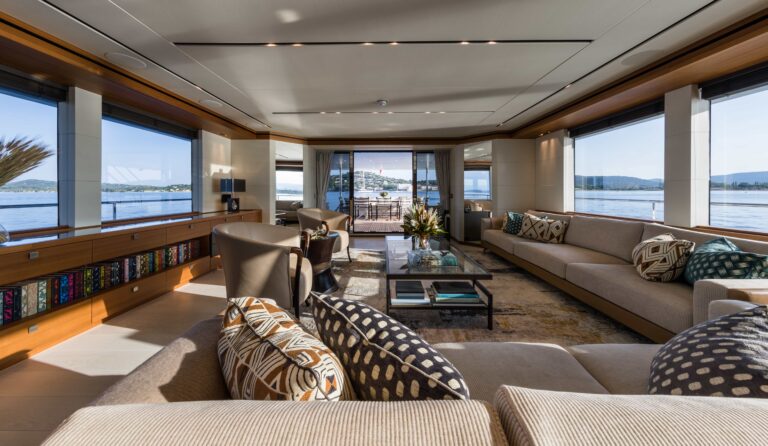 Main Deck Saloon With Large Windows