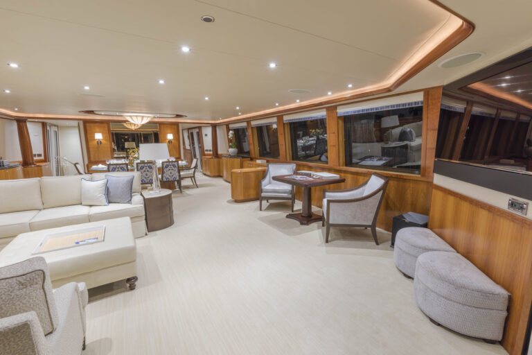Main Saloon Seating And Games Table