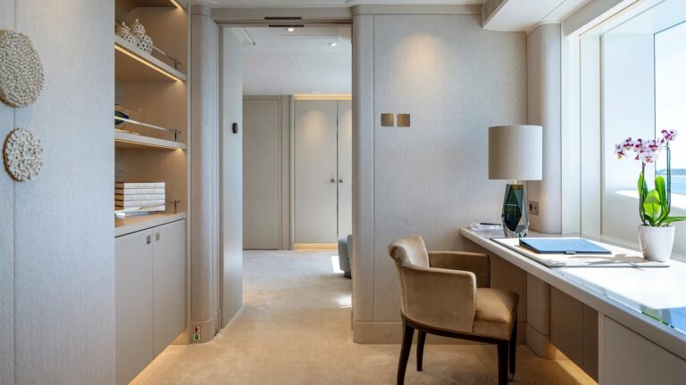 Master Office  - Photo © Heesen Yachts