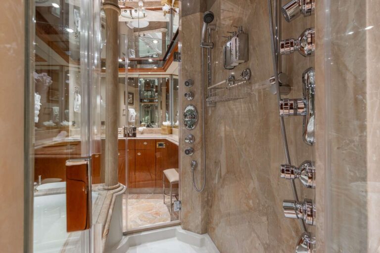 Master Shower And Bathroom