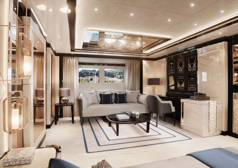 Master Stateroom Lounge And Study Area