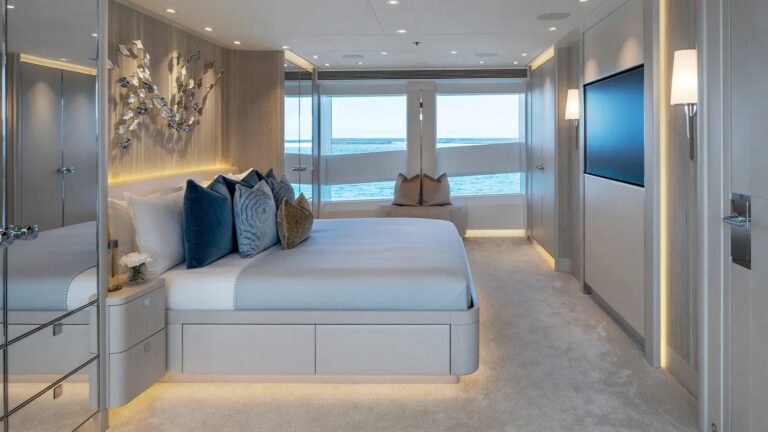 Master Suite  - Photo © Heesen Yachts