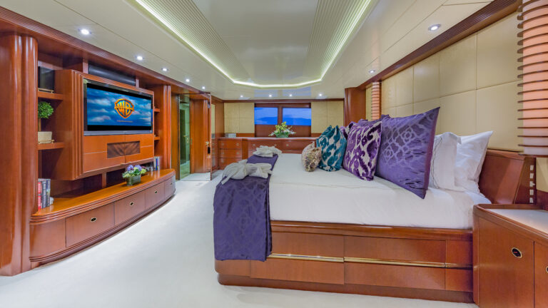 Master Suite With TV