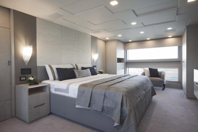 Master Suite With Large Windows