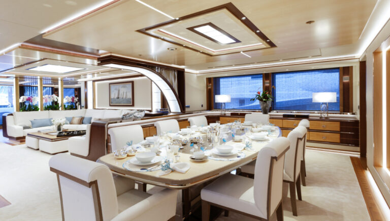 Galactica Interior Dining