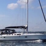 Hunter 46 sailing charter yacht