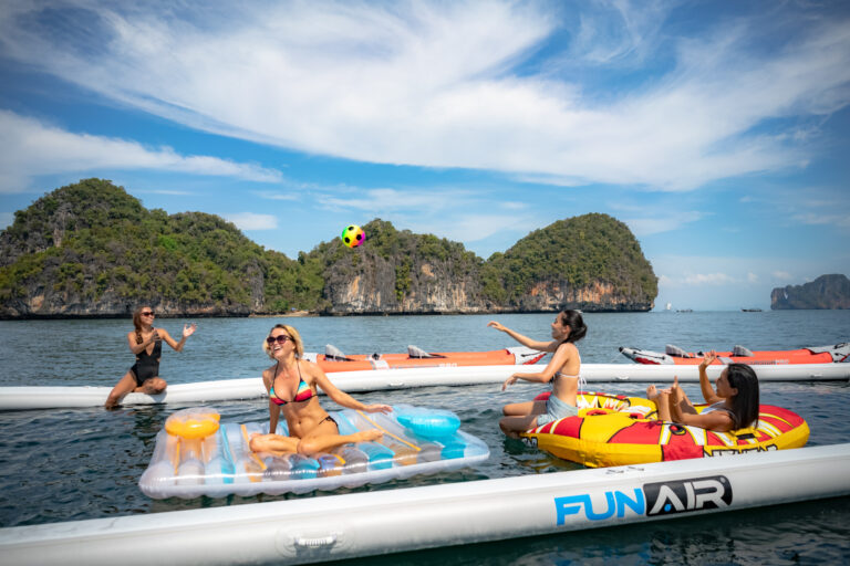 fun with charter yacht toys