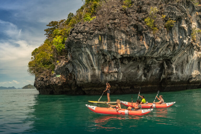 kayaking