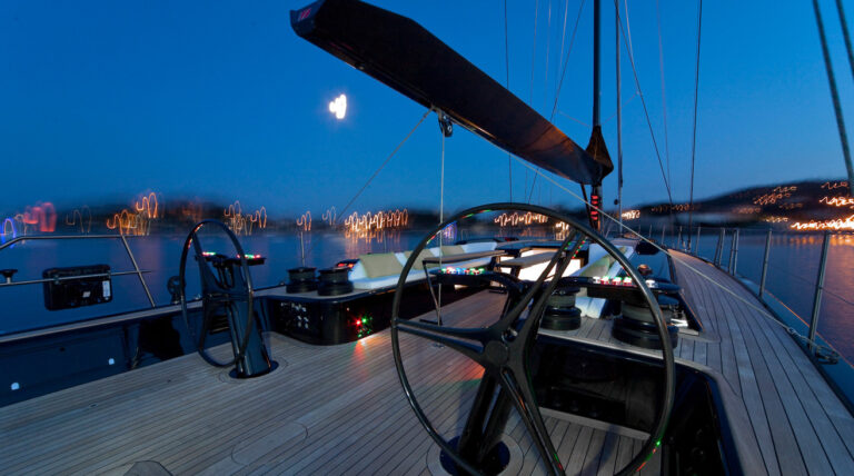 On Deck In The Evening