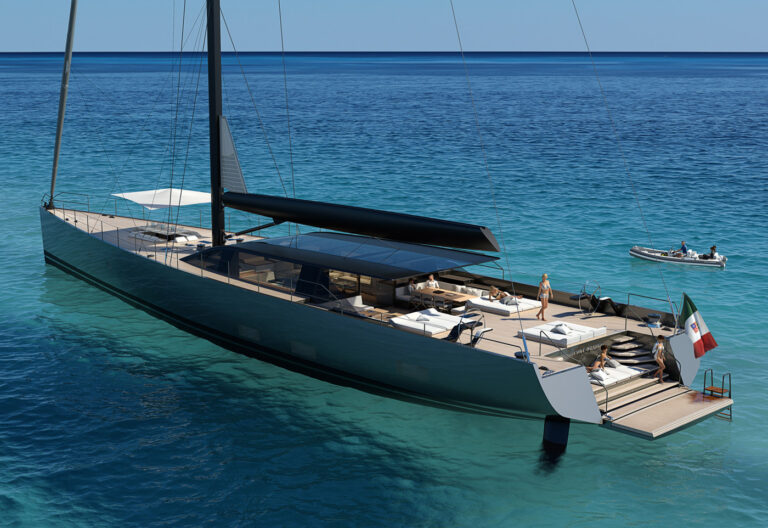 Open Beach Club With Tender
