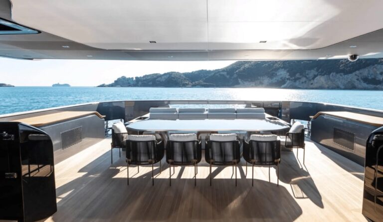 Open Dining Area With Sea Views
