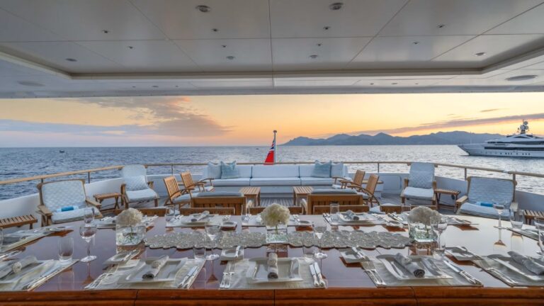Open Dining Area With Sea Views