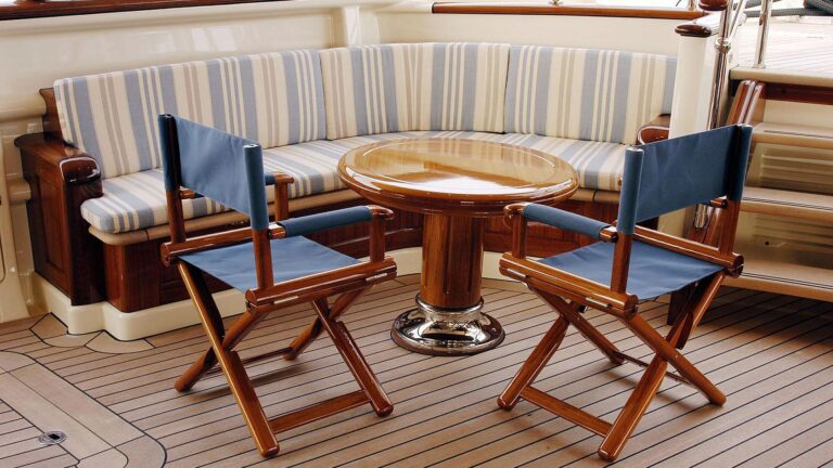Outdoor Table And Seating Area