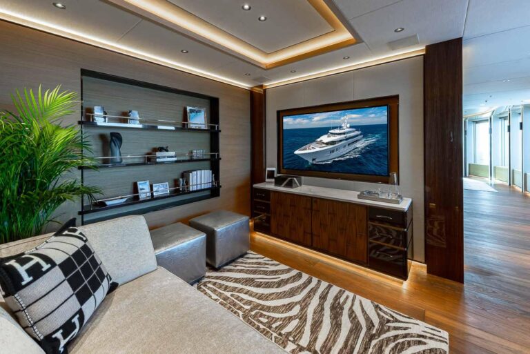 Owner Deck Seating Area And Tv