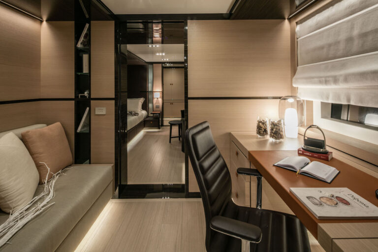Owner Stateroom Study Area:desk