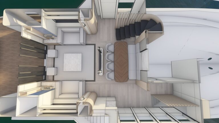 Plan View Of The Interior