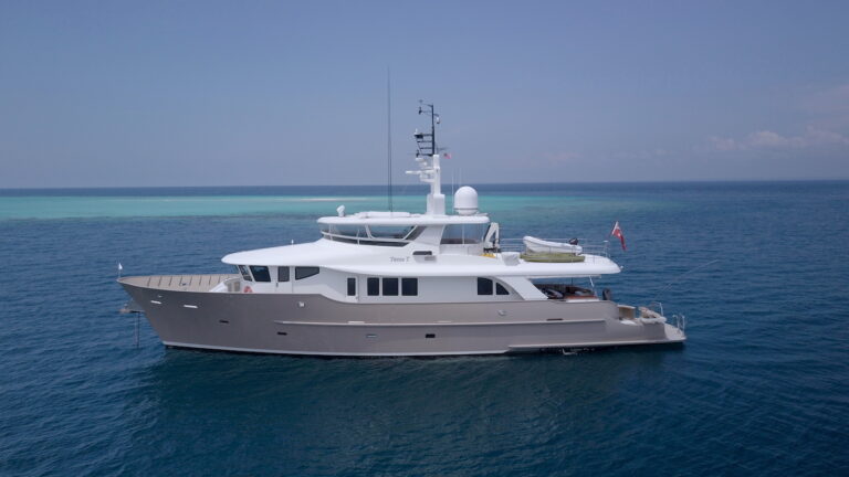 Profile Of The Yacht